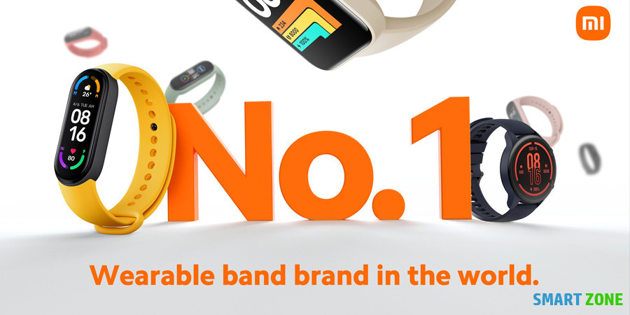 Xiaomi has become the NO:1 wearable band brand in the world!