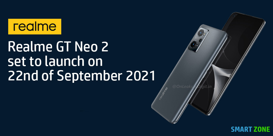 Realme GT Neo 2 set to launch on 22nd of September 2021