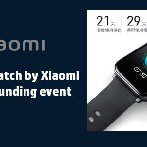 Hey Plus Watch by Xiaomi in a crowdfunding event