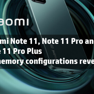 Xiaomi Redmi Note 11, Note 11 Pro and Redmi Note 11 Pro Plus color and memory configurations revealed