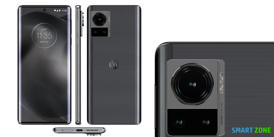 The first renders of the promising looking Motorola Frontier model