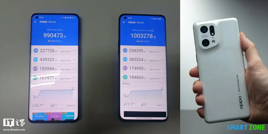 OPPO Find X5 Pro Dimensity version shines in Antutu